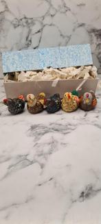Vintage paaskippetjes, keramiek kip, vogel,pasen, Diversen, Pasen, Ophalen of Verzenden, Zo goed als nieuw
