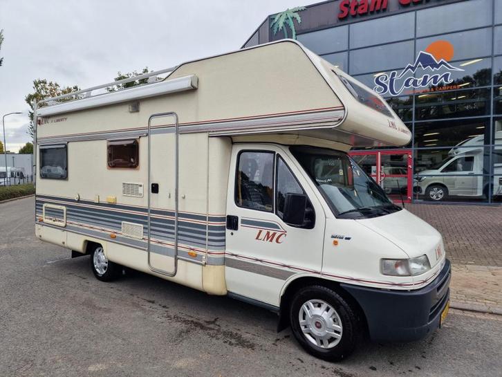LMC Liberty 6400 royale alkoof 6 persoon, Caravans en Kamperen, Campers, tot en met 6, LMC, Diesel, Handgeschakeld, Treinzit, 6 tot 7 meter