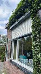 Elektrische rolluiken, Doe-het-zelf en Verbouw, Rolluiken, Ophalen, Gebruikt, Crème of Beige, 200 cm of meer