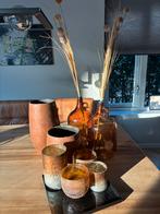 Accessoire set cognac, Ophalen, Overige kleuren, Minder dan 50 cm, Glas