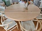 Ronde eettafel, Ophalen, Gebruikt, Rond, 100 tot 150 cm