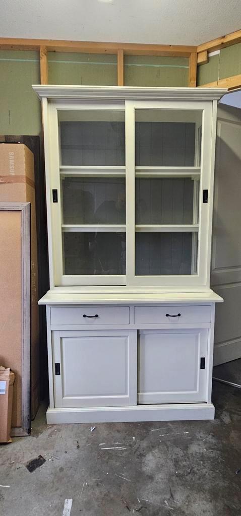 Mooie buffetkast met schuifdeuren, Huis en Inrichting, Kasten | Buffetkasten, Gebruikt, 200 cm of meer, 150 tot 200 cm, 50 tot 75 cm