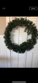 Kunst kerstkrans 60 cm doorsnee, Ophalen of Verzenden, Zo goed als nieuw