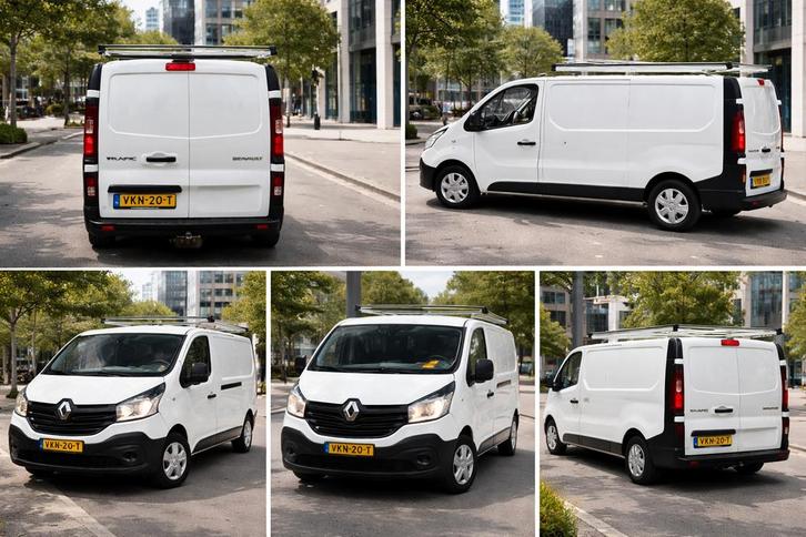 Renault Trafic 1.6 dCi L2H1 2018 – Zeer nette bedrijfsbus, Auto's, Bestelauto's, Particulier, ABS, Airbags, Airconditioning, Alarm