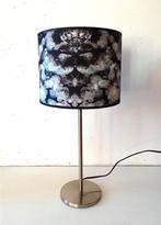 lampenkap met rvs voet, Huis en Inrichting, Lampen | Lampenkappen, Ophalen, Rond, 50 cm of meer, Modern