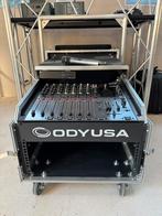 Behringer DX2000usb mengpaneel in flightcase, Muziek en Instrumenten, Mengpanelen, Ophalen, Nieuw, 5 tot 10 kanalen, Microfooningang