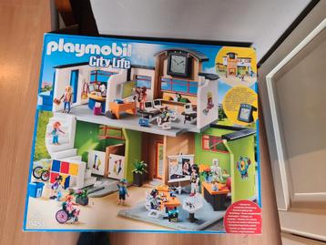 Playmobil City Life school inclusief doos beschikbaar voor biedingen