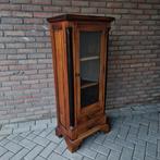Klassieke vitrinekast servies kast Empire stijl vintage kast, Ophalen of Verzenden