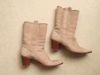 LILIAN lage laarzen beige suéde leer maat 40,5, Lilian, Beige, Lage of Enkellaarzen, Ophalen of Verzenden