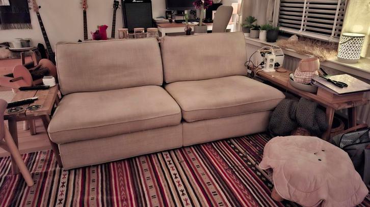 IKEA KIVIK bank, Huis en Inrichting, Banken | Bankstellen, Gebruikt, Rechte bank, Tweepersoons, 150 tot 200 cm, 75 tot 100 cm