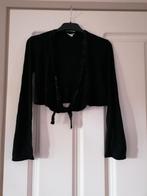 Leuk zwart kort bolero vestje, Kleding | Dames, Ophalen of Verzenden, Zo goed als nieuw, Maat 38/40 (M), Zwart