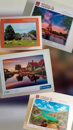 4 mooie puzzels, nieuw&als nieuw • samen €7,50!, Ophalen of Verzenden, Zo goed als nieuw, Legpuzzel