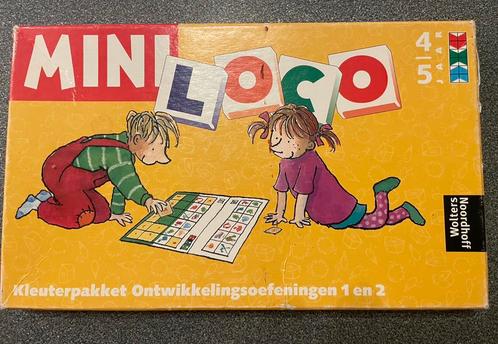 Loco mini basisdoos kleuterpakket met 4 boekjes, Kinderen en Baby's, Speelgoed | Educatief en Creatief, Zo goed als nieuw, Taal en Lezen