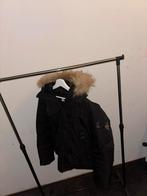 Stone Island Winterjas Maat S - Gedragen, Ophalen of Verzenden, Gedragen, Maat 46 (S) of kleiner, Zwart