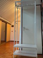 Witte IKEA kapstok en schoenenrek, Huis en Inrichting, Ophalen, 200 cm of meer, Zo goed als nieuw, Metaal