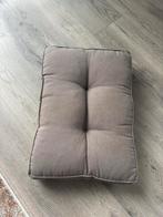 3 x Palletkussen taupe en 4x rugsteun, Tuin en Terras, Tuinmeubel-accessoires, Ophalen of Verzenden, Zo goed als nieuw