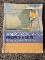Macroeconomics - Mankiw & Taylor - 2nd Edition, Boeken, Ophalen of Verzenden, Beta, Gelezen, WO