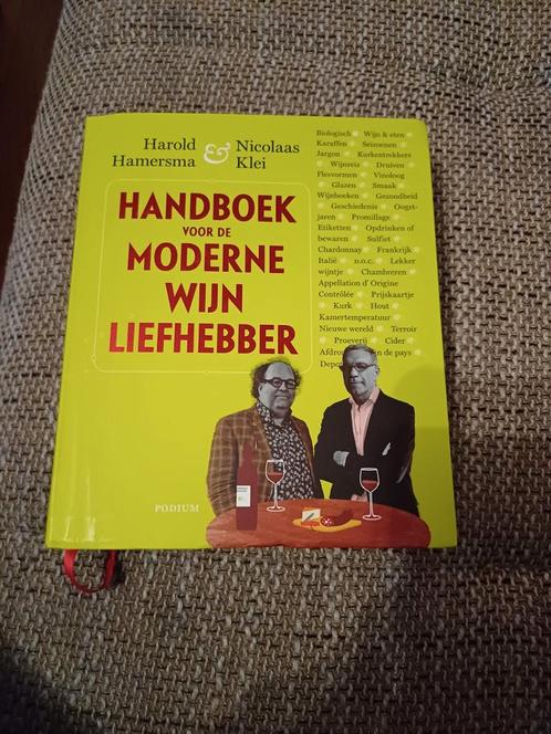 Harold Hamersma - Handboek voor de moderne wijnliefhebber, Boeken, Kookboeken, Zo goed als nieuw, Ophalen of Verzenden