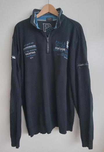 Paul & Shark Yachting polo met rits, maat XXL beschikbaar voor biedingen