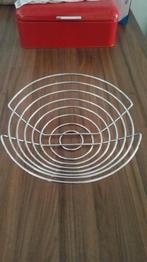 Blomus Wires Fruitmand RVS (hoogte: 10 cm / diameter Ø36 cm), Huis en Inrichting, Overige materialen, Schaal, Rond, Ophalen of Verzenden