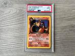 21/82 first edition PSA 9 Dark Charizard, Hobby en Vrije tijd, Verzamelkaartspellen | Pokémon, Ophalen of Verzenden, Zo goed als nieuw