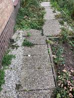 Gratis grindtegels 60x40, Tuin en Terras, Ophalen, Gebruikt, 5 tot 10 m², Beton