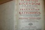 JOHANNES VAN DER KEMP / Heidelbergschen Katechismus, Antiek en Kunst, Antiek | Boeken en Bijbels, Ophalen of Verzenden