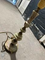 Marmeren groene lampenvoet, Huis en Inrichting, Lampen | Tafellampen, Ophalen, Overige materialen, Gebruikt, Vintage