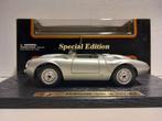 Porsche 550 Spyder silver Maisto metal 1:18 KRD, Hobby en Vrije tijd, Modelauto's | 1:18, Ophalen of Verzenden, Zo goed als nieuw