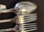 3x couvert en 2x vork  Fr Brugma zilver nieuwstaat 587 gram, Ophalen of Verzenden