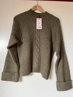 Groene / khaki trui kabelpatroon maat 38/M van MyJewellery, Maat 38/40 (M), My Jewellery, Nieuw, Ophalen of Verzenden
