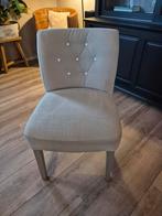 4 stuks eetkamerstoelen, landelijke stijl, grijs, Huis en Inrichting, Ophalen, Gebruikt, Grijs, Vier