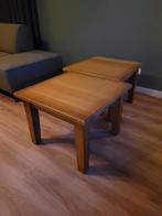 Houten Salontafel of bijzettafel, Ophalen, Gebruikt, 50 tot 100 cm, 50 tot 100 cm