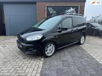 Ford Tourneo Courier 1.0 Titanium, Auto's, Voorwielaandrijving, Gebruikt, Zwart, Zwart