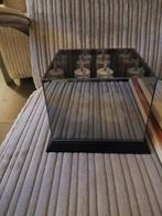 Windlicht, Huis en Inrichting, Woonaccessoires | Kandelaars en Kaarsen, Ophalen, Overige materialen, Zwart, Zo goed als nieuw