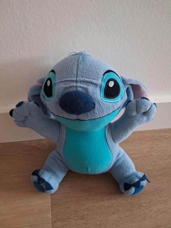Knuffel Stitch van Lilo blauw monstertje 20 cm K9705, Kinderen en Baby's, Speelgoed | Knuffels en Pluche, Zo goed als nieuw, Overige typen