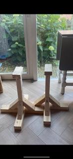 Acro paaltjes hout, Sport en Fitness, Turnen, Ophalen of Verzenden, Zo goed als nieuw, Beige, Materiaal