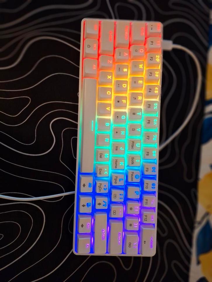 DIERYA 61SE My tg: Rudle_V1, Computers en Software, Toetsenborden, Zo goed als nieuw, Ophalen of Verzenden