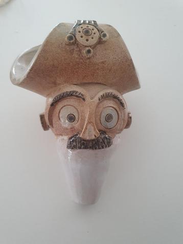 aardewerken hoofd van pieter adriaan pauptit (1938-2018) beschikbaar voor biedingen