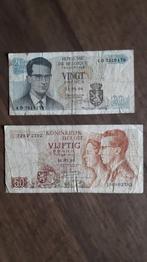 Oude biljetten Belgie, Postzegels en Munten, Bankbiljetten | België, Ophalen of Verzenden