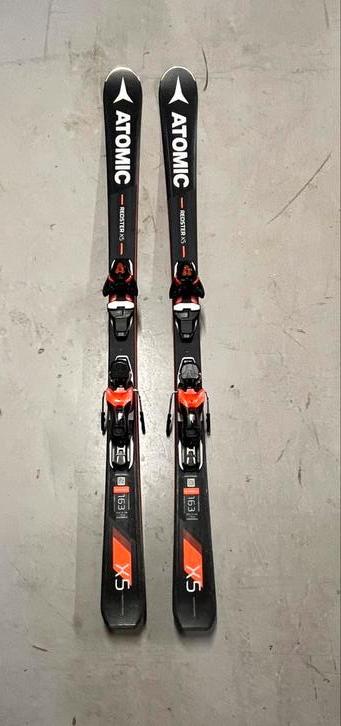 Atomic Redster X5 Ski's - 163 cm inclusief stokken/skiband, Sport en Fitness, Skiën en Langlaufen, Gebruikt, Ski's, Skiën, Atomic