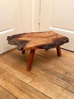 Gé Steensma krukje van kersenhout/Brutalisme, Ophalen, Zo goed als nieuw, Hout