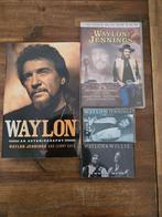 Waylon Jennings  Boek , D.v.d Cassete bandjes + cd,s.., Cd's en Dvd's, Vinyl | Country en Western, Overige formaten, Ophalen of Verzenden