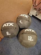 ATX PRO Wall Ball - 2x 4,8 en12 kilo's - Nieuw, Ophalen, Nieuw, Benen, Fitnessbal