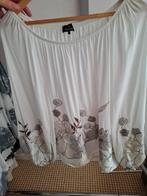 Witte Monari blouse maat 44, Monari, Wit, Maat 42/44 (L), Ophalen of Verzenden