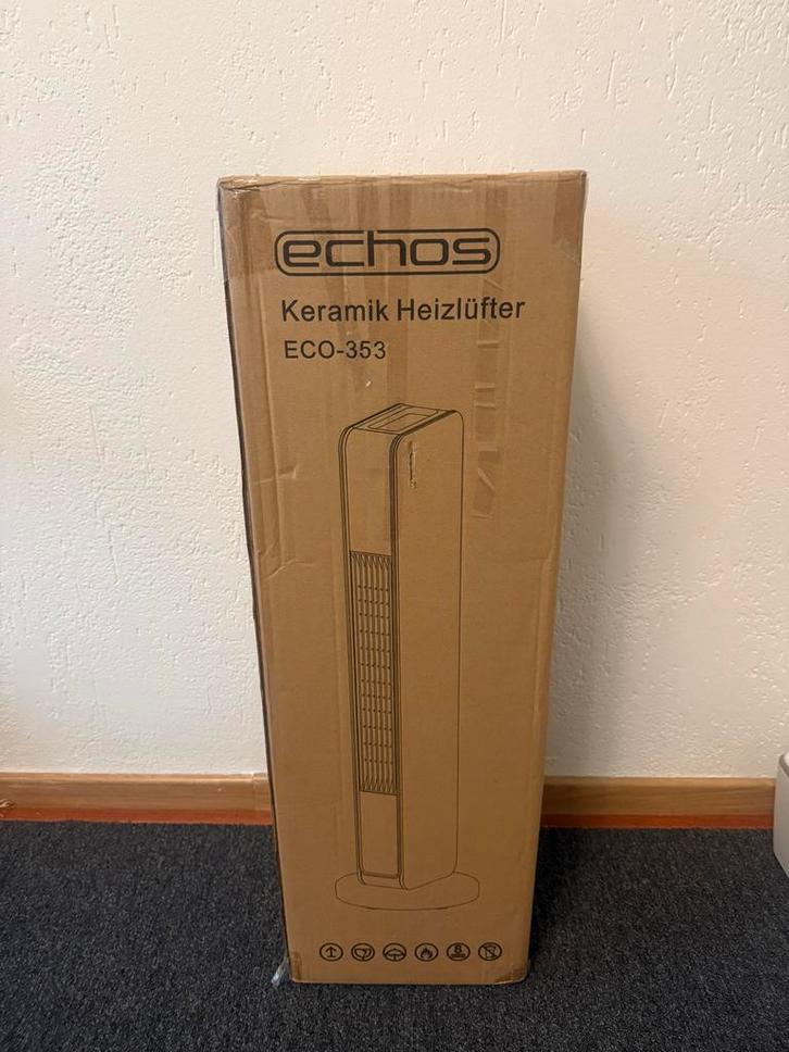 Echos Keramische Kachel ECO-353 - Nieuw in doos, Huis en Inrichting, Kachels, Nieuw, Vrijstaand, Overige soorten, Elektrisch, Ophalen