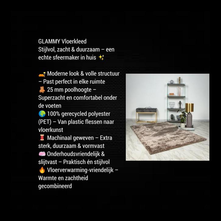 Hoogpolige, zachte velvet vloerkleden NIEUW *TOPKWALITEIT*, Huis en Inrichting, Stoffering | Tapijten en Kleden, Nieuw, Rechthoekig