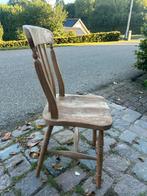 Stoel hout, Huis en Inrichting, Stoelen, Bruin, Ophalen of Verzenden, Zo goed als nieuw, Vier