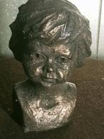 TE koop prachtig Buste kind van resin uit 1976 gesigneerd G., Antiek en Kunst, Ophalen of Verzenden