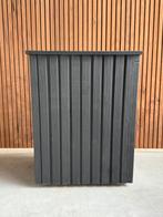 Zwarte Plantenbak op Wielen – Hoog, Handig & Stijlvol!, Tuin en Terras, Bloembakken en Plantenbakken, Ophalen, Tuin, Nieuw, 60 tot 100 cm
